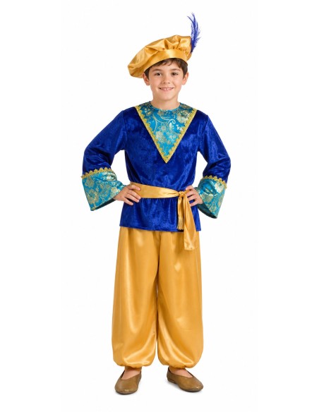 Disfraz Paje Melchor - de alta calidad, ideal para carnaval, fiestas temáticas y eventos especiales