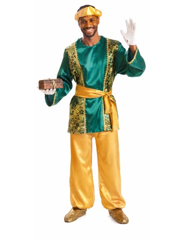 Disfraz Paje Baltasar Talla L - de alta calidad, ideal para carnaval, fiestas temáticas y eventos especiales