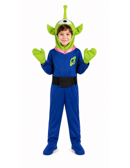 Disfraz Alienigena - de alta calidad, ideal para carnaval, fiestas temáticas y eventos especiales