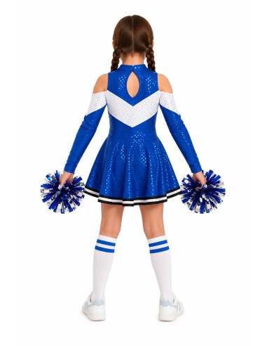 New Blue Cheerleader Costume