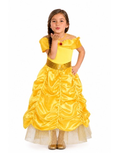 Costume de princesse dorée