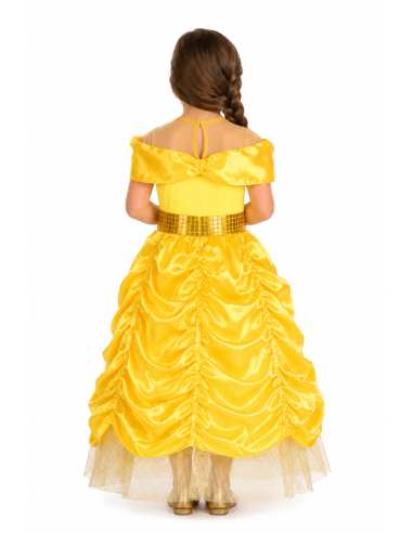 Costume de princesse dorée