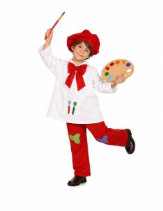 Malerkostüm - Hochwertig, ideal für Karneval, Mottopartys und besondere Veranstaltungen. 2