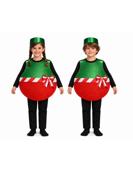 Disfraz Bola Navidad Lazo de alta calidad, ideal para carnaval, fiestas temáticas y eventos especiales.
