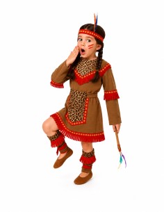 Costume de luxe d'Indienne