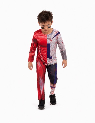 Disfraz Jugador Zombie 8/10 Años Nuevo - de alta calidad, ideal para carnaval, fiestas temáticas y eventos especiales