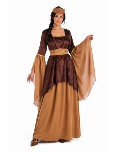 Costume Medievale Marrone
