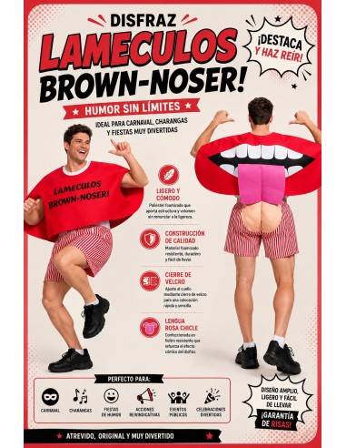Costume Leccapiedi Nuovo