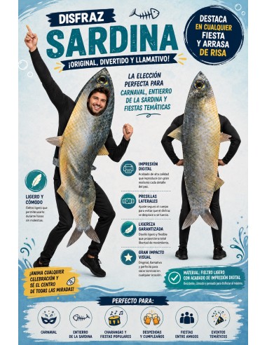 Nouveau costume de sardine