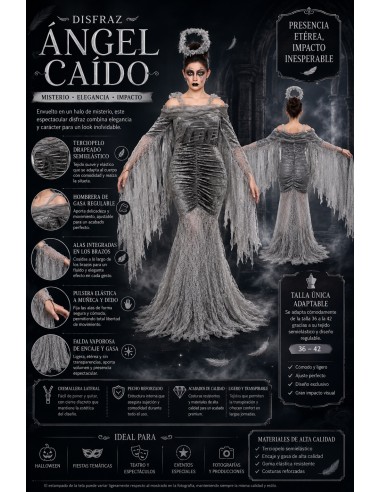 Fantasia de Anjo Negro Nova