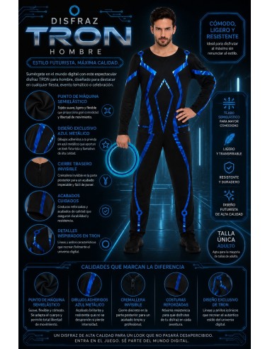 Disfraz Tron Hombre