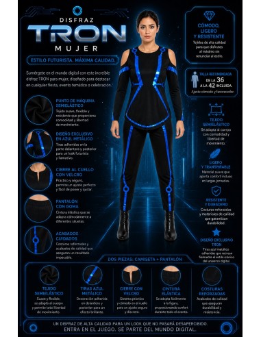 Disfraz Tron Mujer