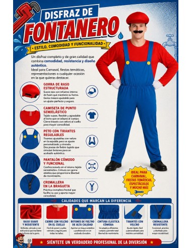 Costume Idraulico Videogioco