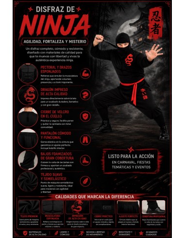 Ninja-Kostüm