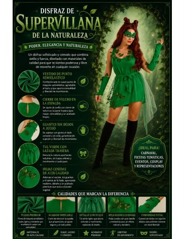 Fantasia de Super Vilã Hera.