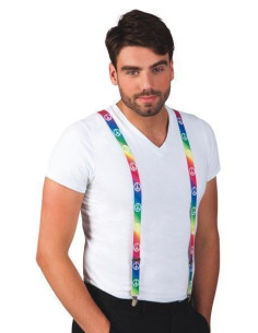 Tirantes de colores - de alta calidad, ideal para carnaval, fiestas temáticas y eventos especiales