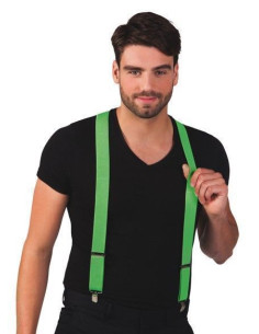 Sangles vertes - haute qualité, idéale pour carnaval, festivités de thème et événements spéciaux