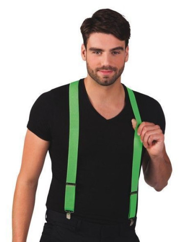 Sangles vertes - haute qualité, idéale pour carnaval, festivités de thème et événements spéciaux