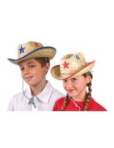 Chapeau Riley 2 Couleurs assorties - Haute qualité, Idéal pour carnaval, festivités thématiques et événements spéciaux