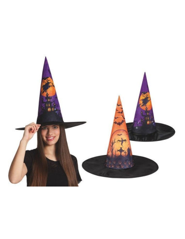 Sombrero bruja 2 surtidos - de alta calidad, ideal para carnaval, fiestas temáticas y eventos especiales