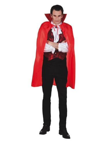 Capa vampiro rojo 120cm - de alta calidad, ideal para carnaval, fiestas temáticas y eventos especiales