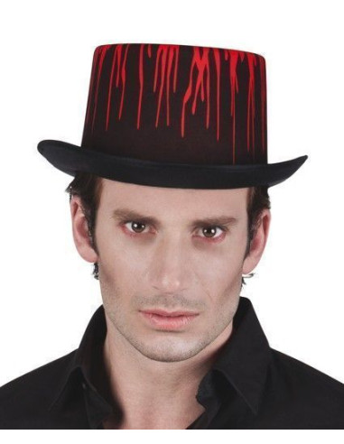 Sombrero blood splash - de alta calidad, ideal para carnaval, fiestas temáticas y eventos especiales