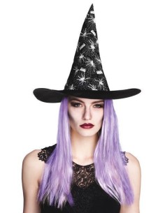 Chapeau d'araignée avec cheveux - de haute qualité, idéal pour carnaval, festivités de thème et événements spéciaux