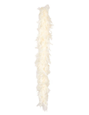 boa pluma 50gr crudo180cm - de alta calidad, ideal para carnaval, fiestas temáticas y eventos especiales