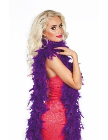 boa Pen 50gr Lilac 180cm - Haute qualité, idéal pour carnaval, fêtes à thème et événements spéciaux