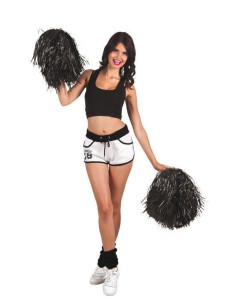 pompon negro unidad - de alta calidad, ideal para carnaval, fiestas temáticas y eventos especiales