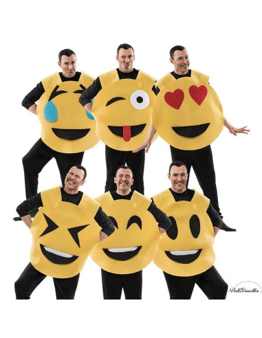 Kostüm Face Lachen Größe L - Hohe Qualität, ideal für Karneval, thematische Feste und besondere Veranstaltungen