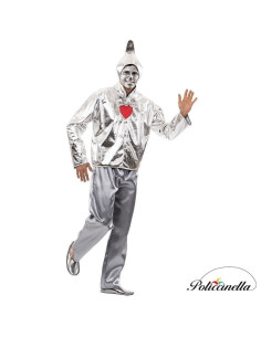 Traje Tin Size L - Alta qualidade, ideal para carnaval, festividades temáticas e eventos especiais