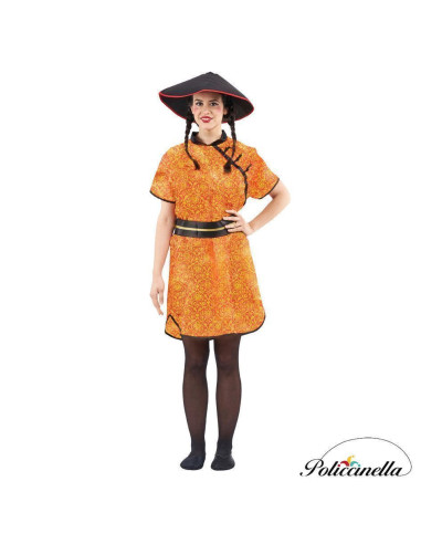 Kostüm China M - Hohe Qualität, ideal für Karneval, Themenfestivitäten und besondere Veranstaltungen