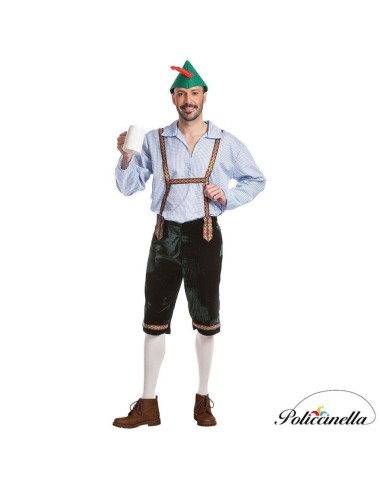 disfarce Tyroles Tamanho L - Alta qualidade, ideal para carnaval, festividades temáticas e eventos especiais