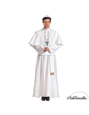 Disfrazzo Papa Talla L - di alta qualità, ideale per auto, feste a tema ed eventi speciali