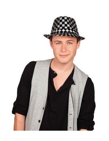 Cappello da popstar argento - di alta qualità, ideale per carnevale, feste a tema ed eventi speciali