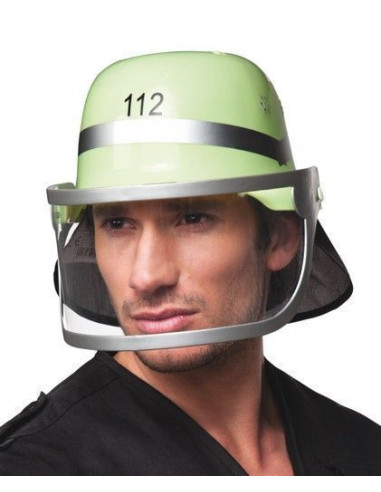 Cappello da pompiere 112 - di alta qualità, ideale per auto, feste a tema ed eventi speciali