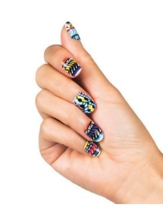 Set 24 Nails Fantasy - Hohe Qualität, Ideal für Karneval, Themenfeierlichkeiten und besondere Events