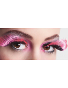 Big Black / Rose Cils - Haute qualité, idéal pour carnaval, fêtes à thème et événements spéciaux