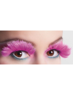 Eyelashes Pen Pink Pen - High Quality, Ideal for Carnival, Thematic Festivities and Special Events