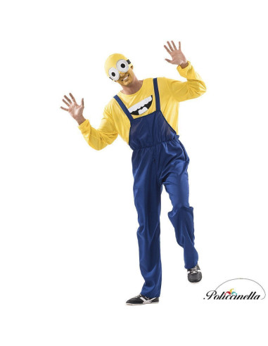 Villain Disguise Size L - High Quality, Ideal for Carnival, Theme Festivities and Special Events