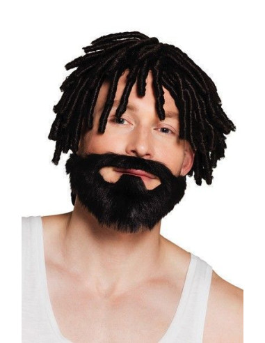 Barba Rasta - Hohe Qualität, Ideal für Karneval, Themenfestivitäten und besondere Events