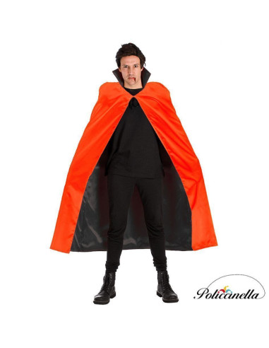 Capa Roja Y Negra Talla Unica - de alta calidad, ideal para carnaval, fiestas temáticas y eventos especiales