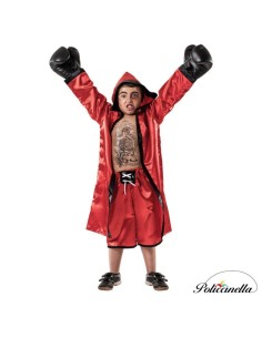 Kostüm Roter Boxer - Hohe Qualität, ideal für Karneval, thematische Feste und besondere Veranstaltungen