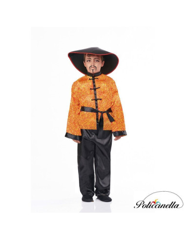 disfarce Chinês - alta qualidade, ideal para carnaval, festividades temáticas e eventos especiais