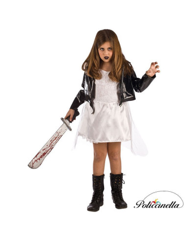 Costume da sposa del clown demoniaco