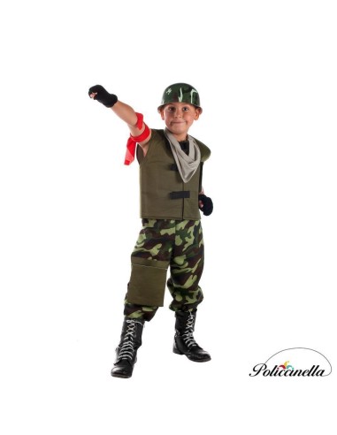 Kostüm Militär Forni - Hohe Qualität, ideal für Karneval, thematische Feierlichkeiten und besondere Veranstaltungen