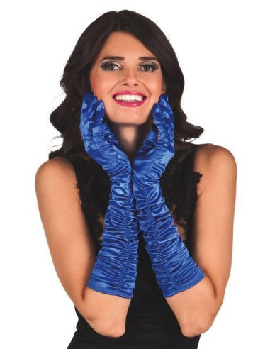Guantes hasta el codo hollywood royal az - de alta calidad, ideal para carnaval, fiestas temáticas y eventos especiales