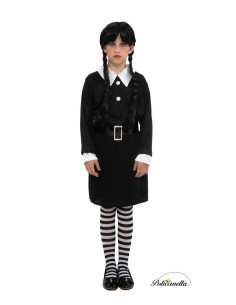 Costume Schoolgirl Sinister New - High Quality, Ideal for Carnival, Theme Festivities and Special Events 2