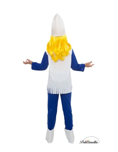 Costume da folletto blu nuovo
